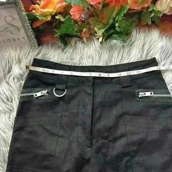 NWT I.AM.GIA Ursa Black Noir Convertible Cargo Pants, XS - Picture 15 of 15